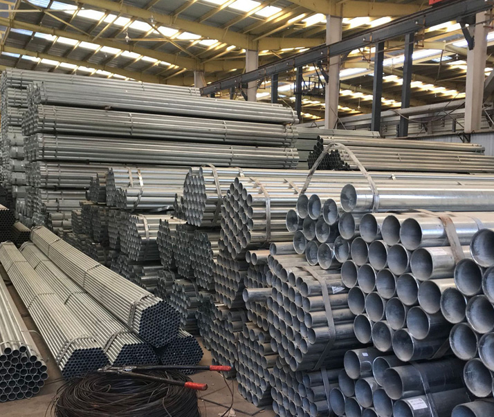 哈巴河q235b热镀锌带钢管